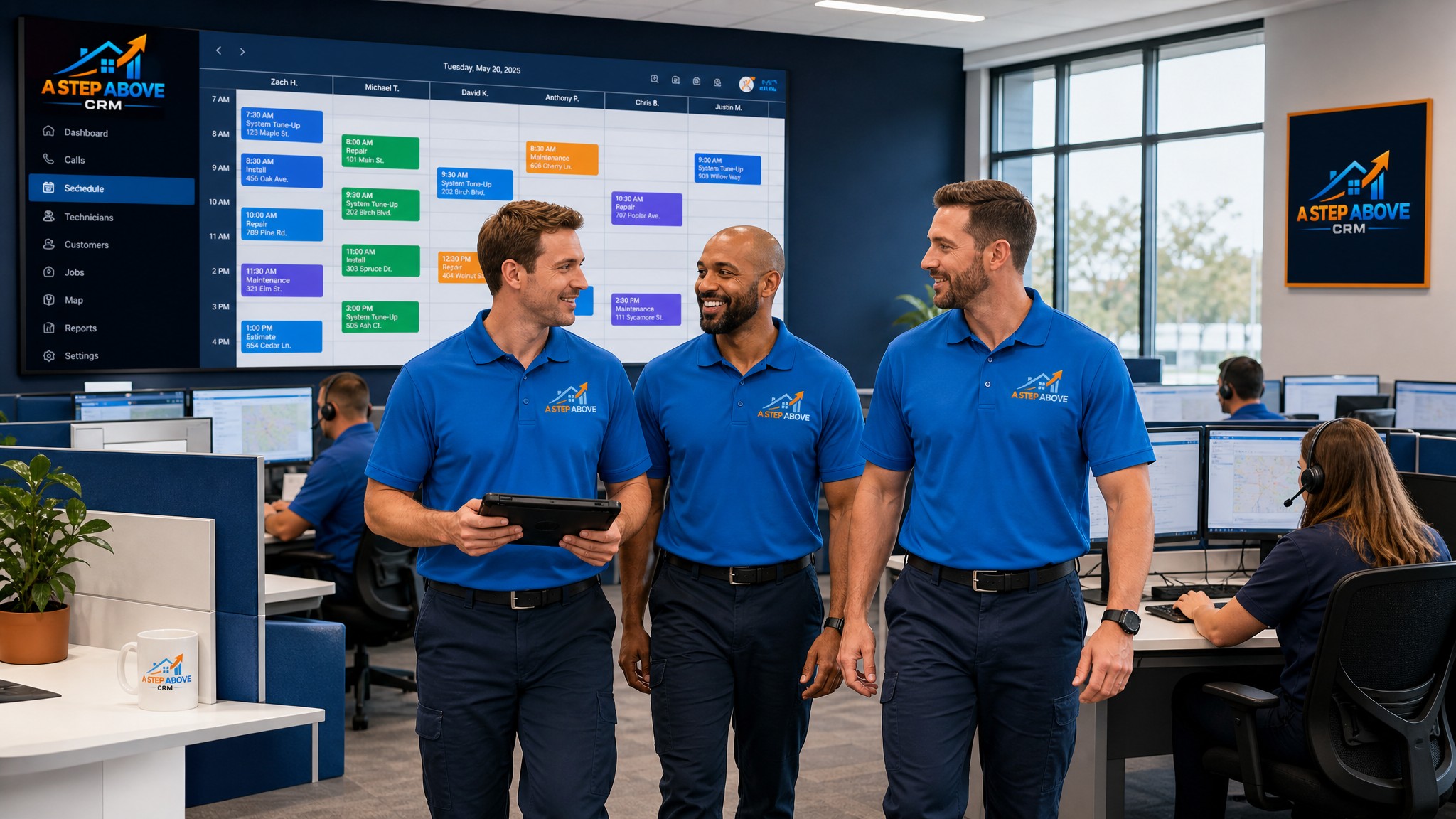 Modern service business operations