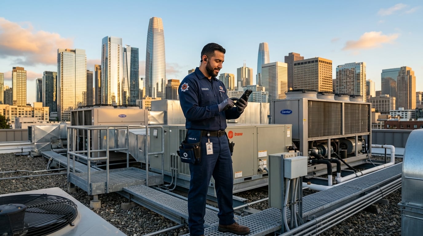 HVAC Field Pro mobile app